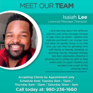 Shop CLE Massage Therapist