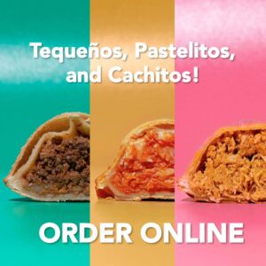 Shop CLE Tequeños, Pastelitos,and Cachitos!