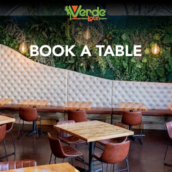 Shop CLE Book a Table @ Verde!