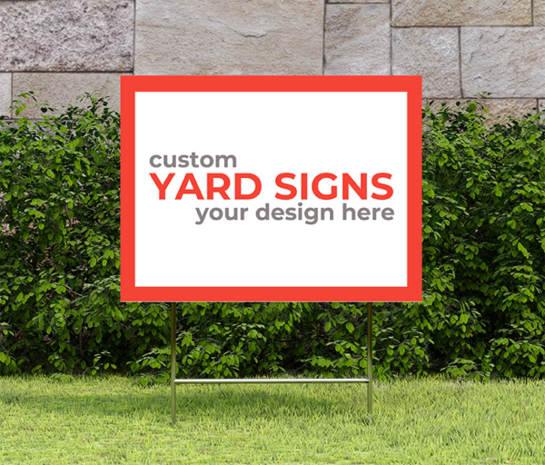 Shop CLE 10 Yard Signs (Double Sided, Full Print)